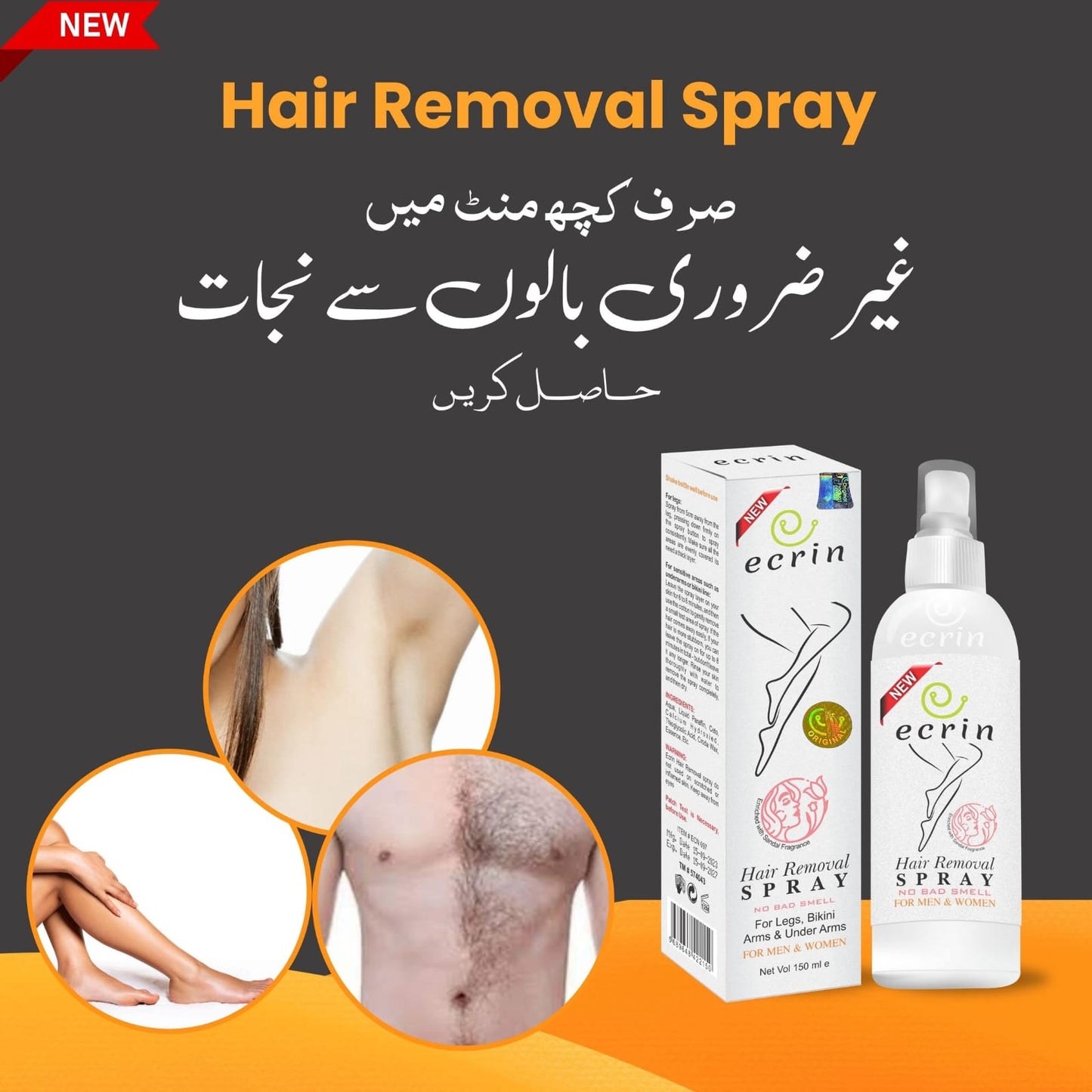 Original Hair Removal Spray Premium Quality