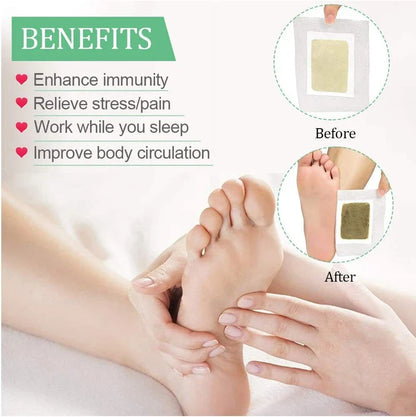 Kinoki Premium Natural Foot Patches(Pack Of 10)