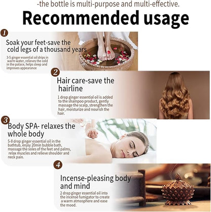 Fast Slimming Ginger Essential Oil ( 30 ML )