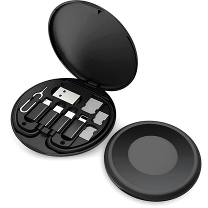 60W Multifunctional Fast Charging Data Cable Set – Portable 5-in-1 Charging Solution