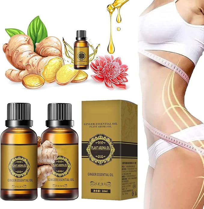 Slimming Tummy Ginger Oil [ Buy 1 Get 1 Free ]
