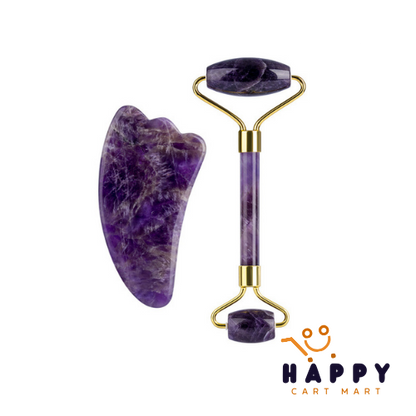 Roller Single and Double-Headed Amethyst Roller Beauty Jade Massager