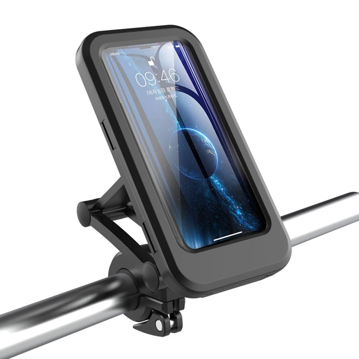 Waterproof Mobile Phone Holder for Motorcycle Bike and Bicycle 360 Rotatable Magnetic Stand