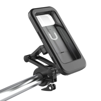 Waterproof Mobile Phone Holder for Motorcycle Bike and Bicycle 360 Rotatable Magnetic Stand