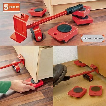 Furniture Transport Roller Set Removal Lifting & Moving Tool.