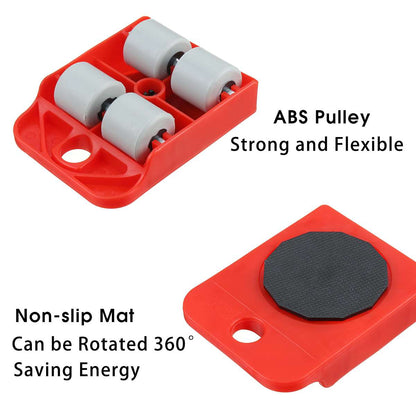 Furniture Transport Roller Set Removal Lifting & Moving Tool.